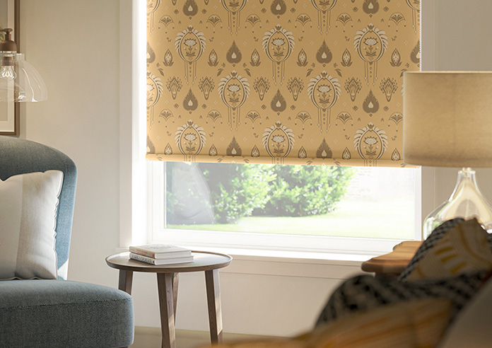 Tangier, Vintage Yellow - Twist&Fit Roller Blind - Image 5